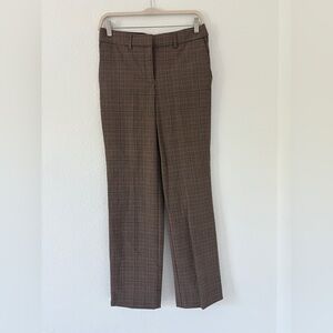 Rachel Zoe Brown Plaid Pants